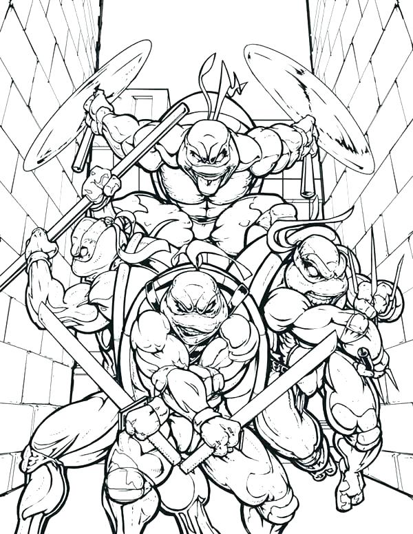 600x776 Free Printable Turtle Coloring Pages Ninja Turtles Coloring Sheet