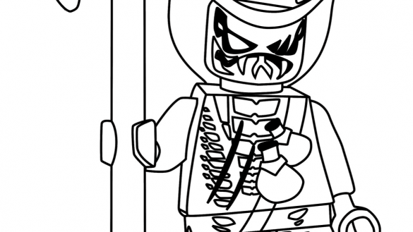 585x329 Printable Ninjago Coloring Pages Lego Free Arilitv Com All