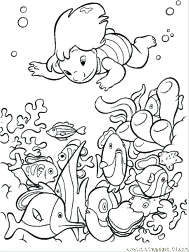 650x867 Kids Color Page Free Printable Ocean Coloring Pages For Kids