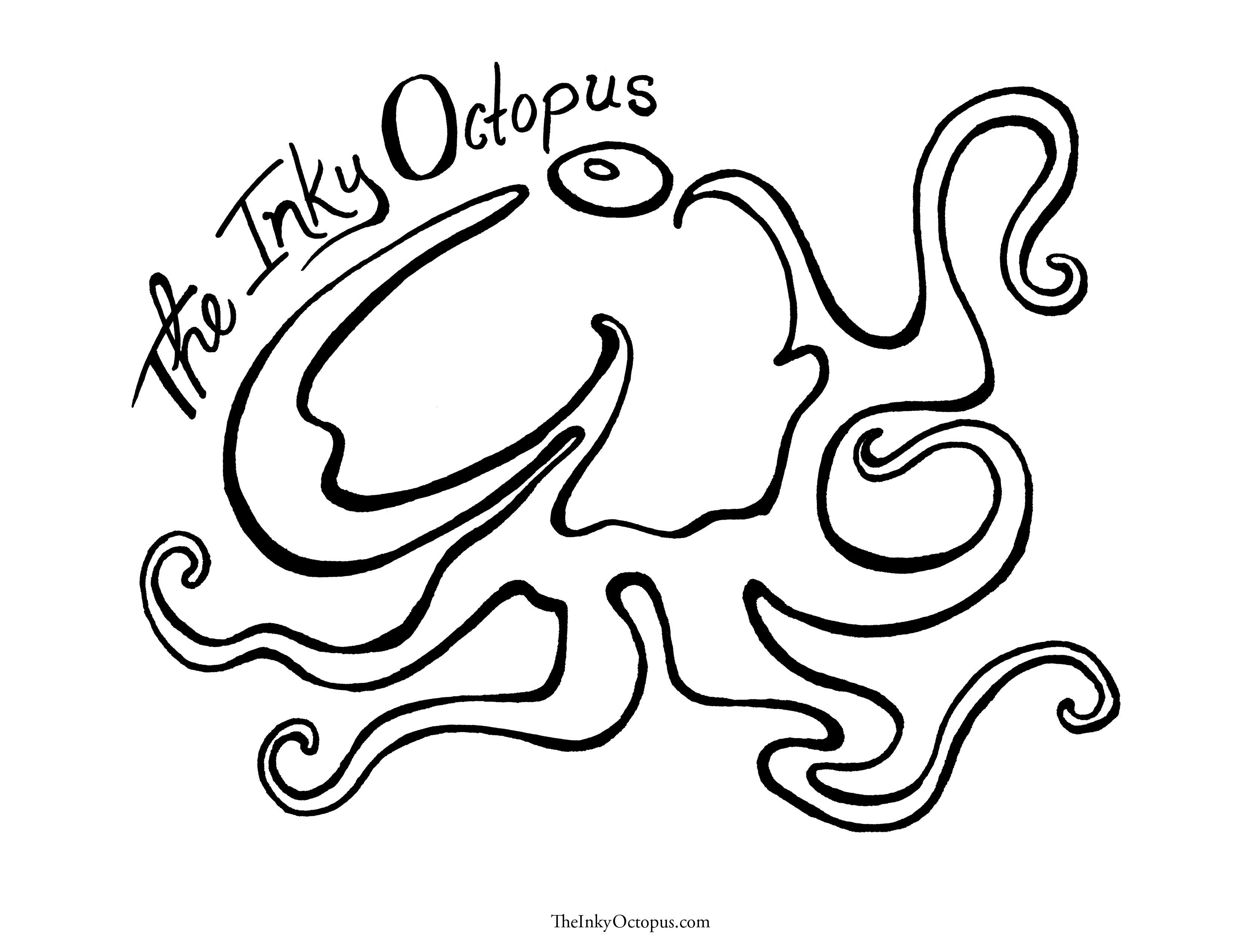 3300x2550 Excellent Octopus Pictures To Colour Coloring Page 1593 505 470
