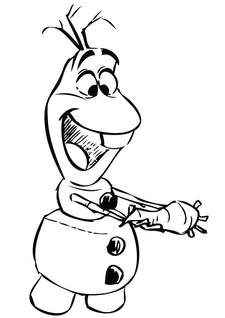 736x1041 Frozen Coloring Pages For Kids Free Printable Frozen Coloring Olaf