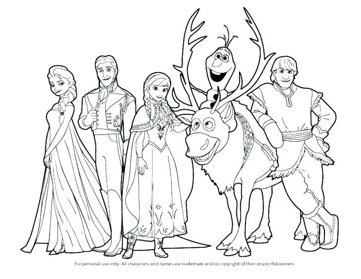 728x563 Elsa Coloring Pages Medium Size Of Free Printable Frozen Coloring