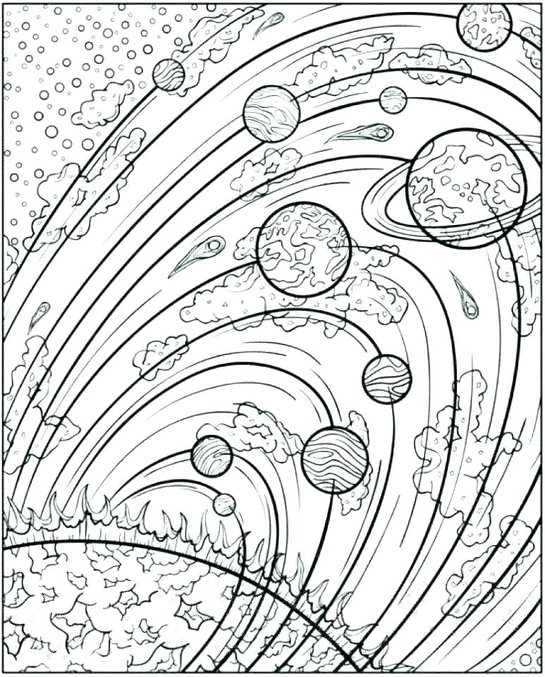 773x960 Outer Space Coloring Pages Coloring Pages Space Free Coloring