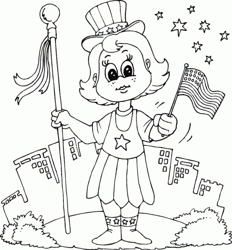 949x1024 July 4th Coloring Pages Printable Awesome Free Printable Memorial