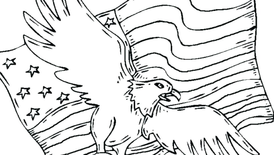 960x544 Patriotic Coloring Pages Us Symbols Thanksgiving Free Printable