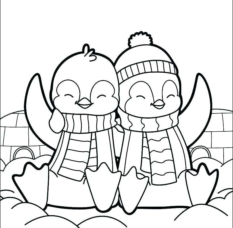 820x800 Coloring Pages Of Penguins Free Printable Penguins Of Coloring