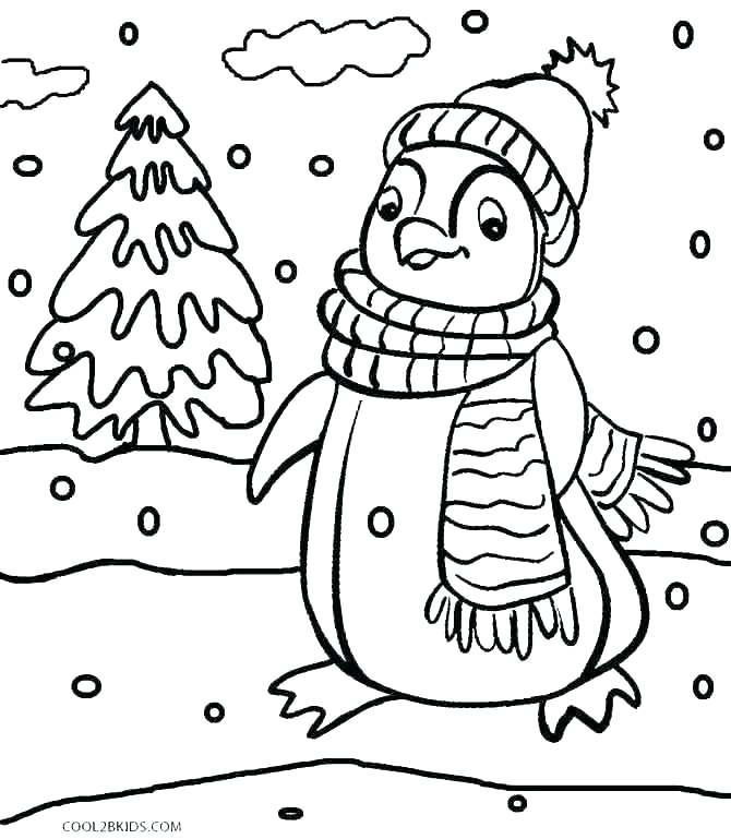 670x769 Penguin Coloring Pages Free Printable Penguins Of Coloring Pages