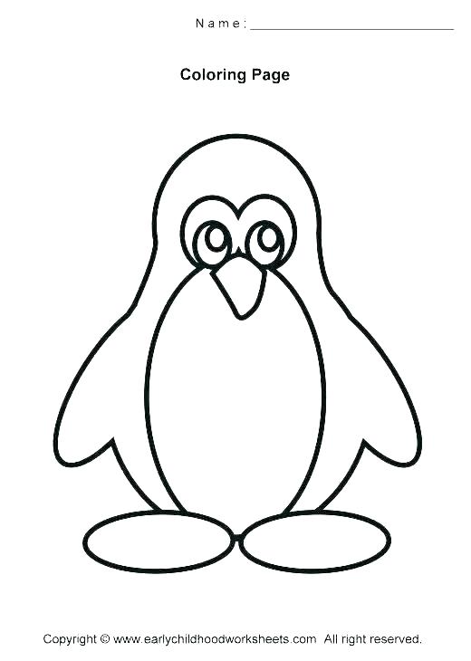 520x730 Amazing Penguins Coloring Pages Printable Penguin Pictures Color