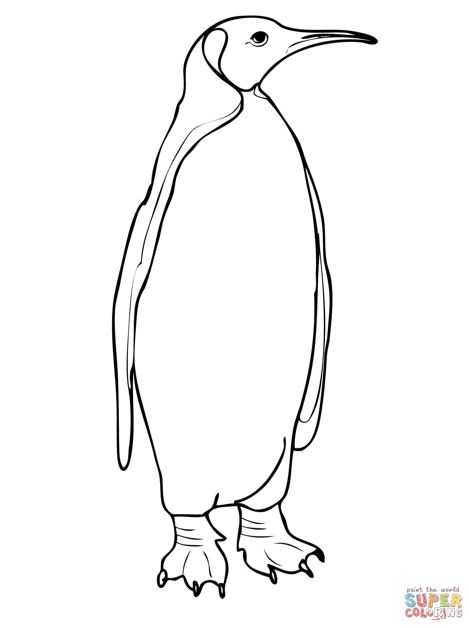 1500x2000 Penguins Coloring Pages Free Beauteous Penguin Colouring Pictures