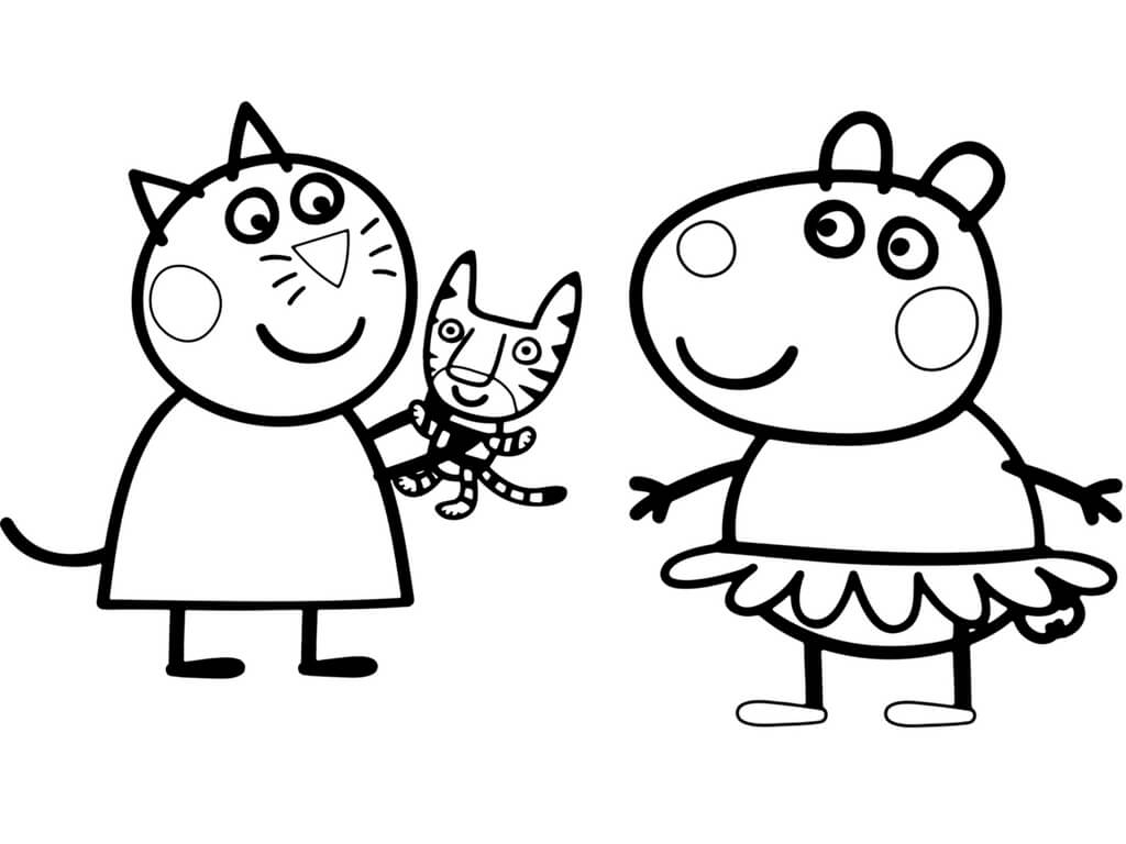 Free Printable Peppa Pig Coloring Pages