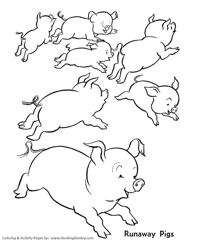 670x820 Pig Coloring Sheet Free Pig Coloring Pages Luxury Farm Animals