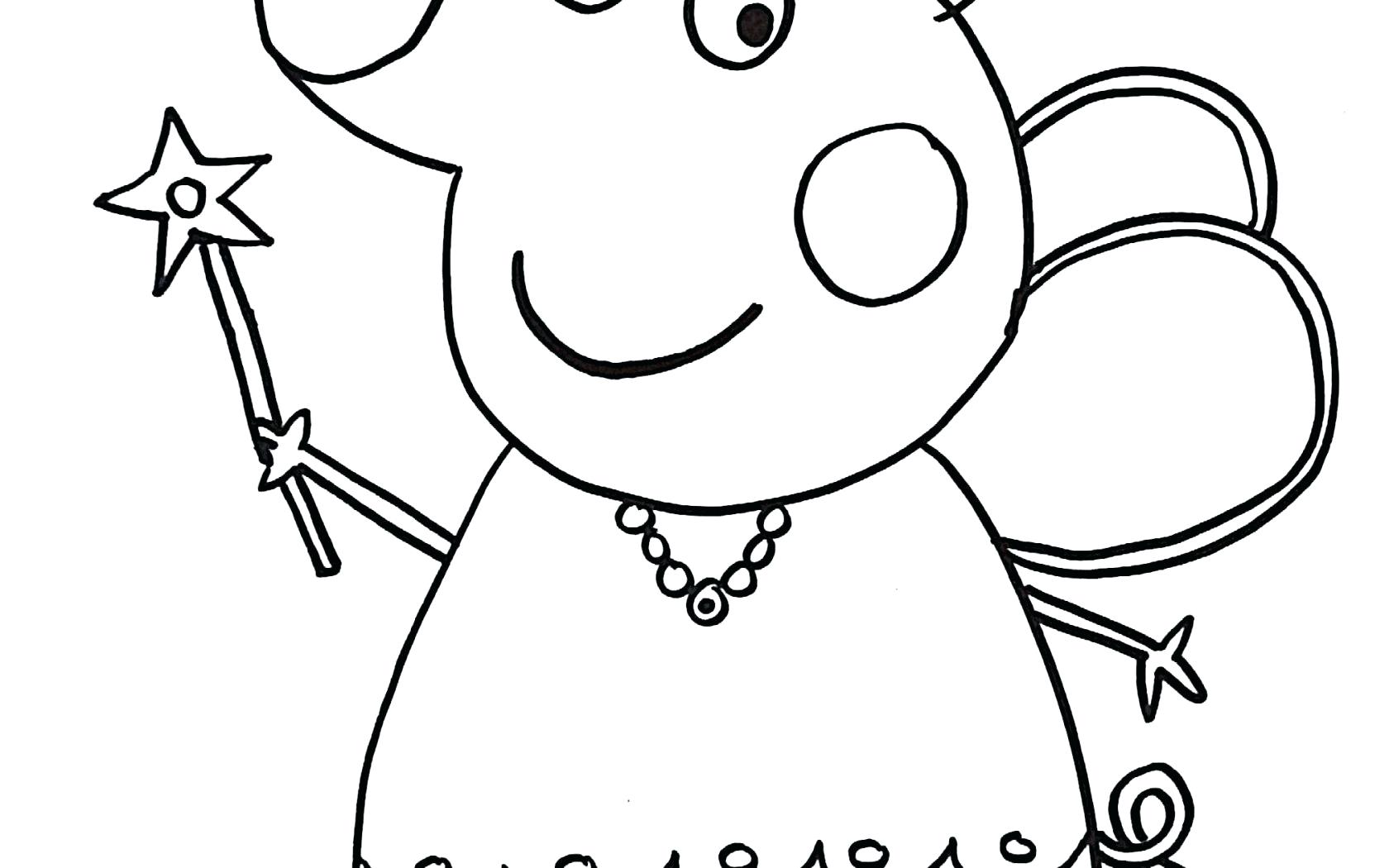 1680x1050 Coloring Pages ~ Peppa Pig Coloring Pages Download Your Free