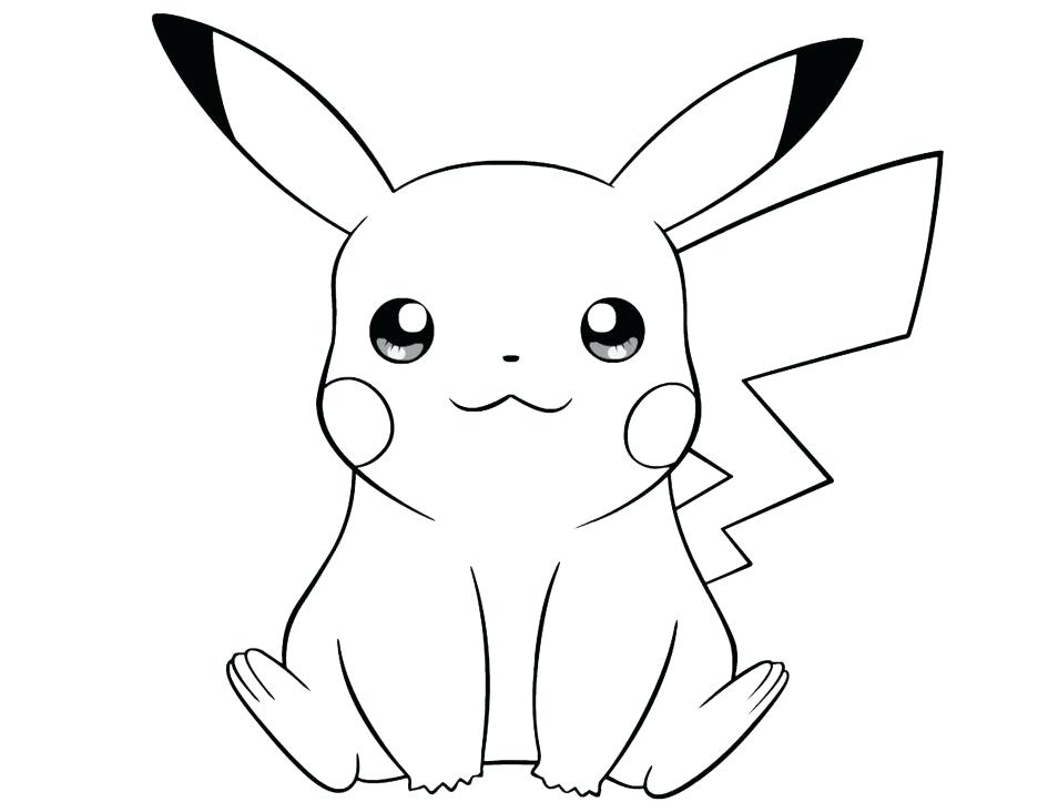 945x732 Pikachu Coloring Pages Coloring Pages And Ash Printable For Kids