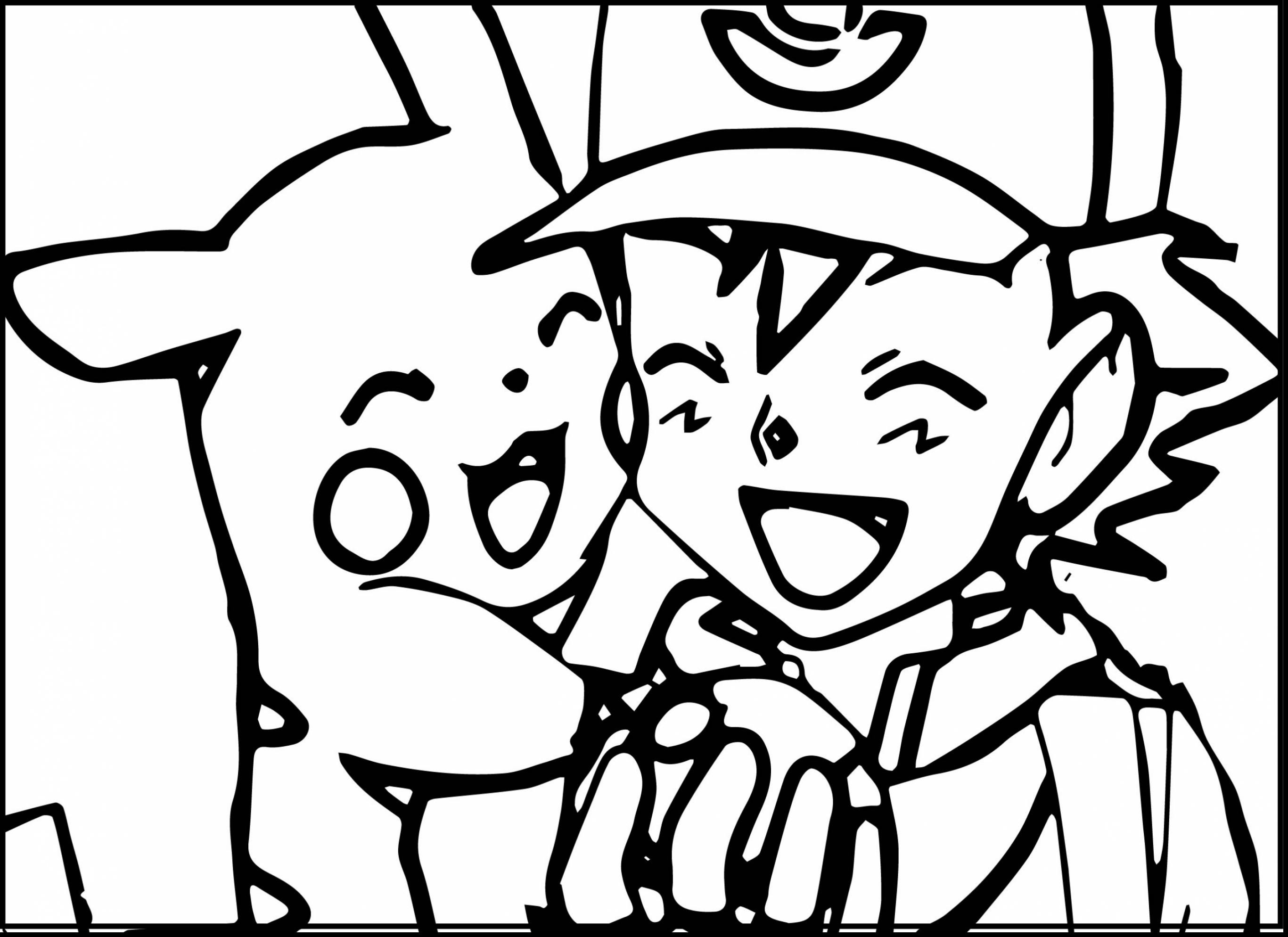 2733x1988 Pok Mon Go Pikachu Coloring Page Free Printable Pages Lively