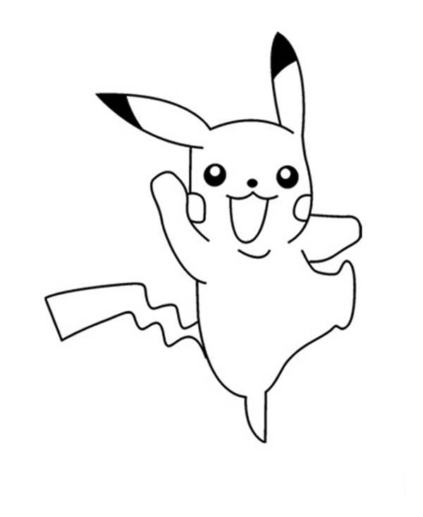 600x733 Printable Pikachu Coloring Pages Coloring Me