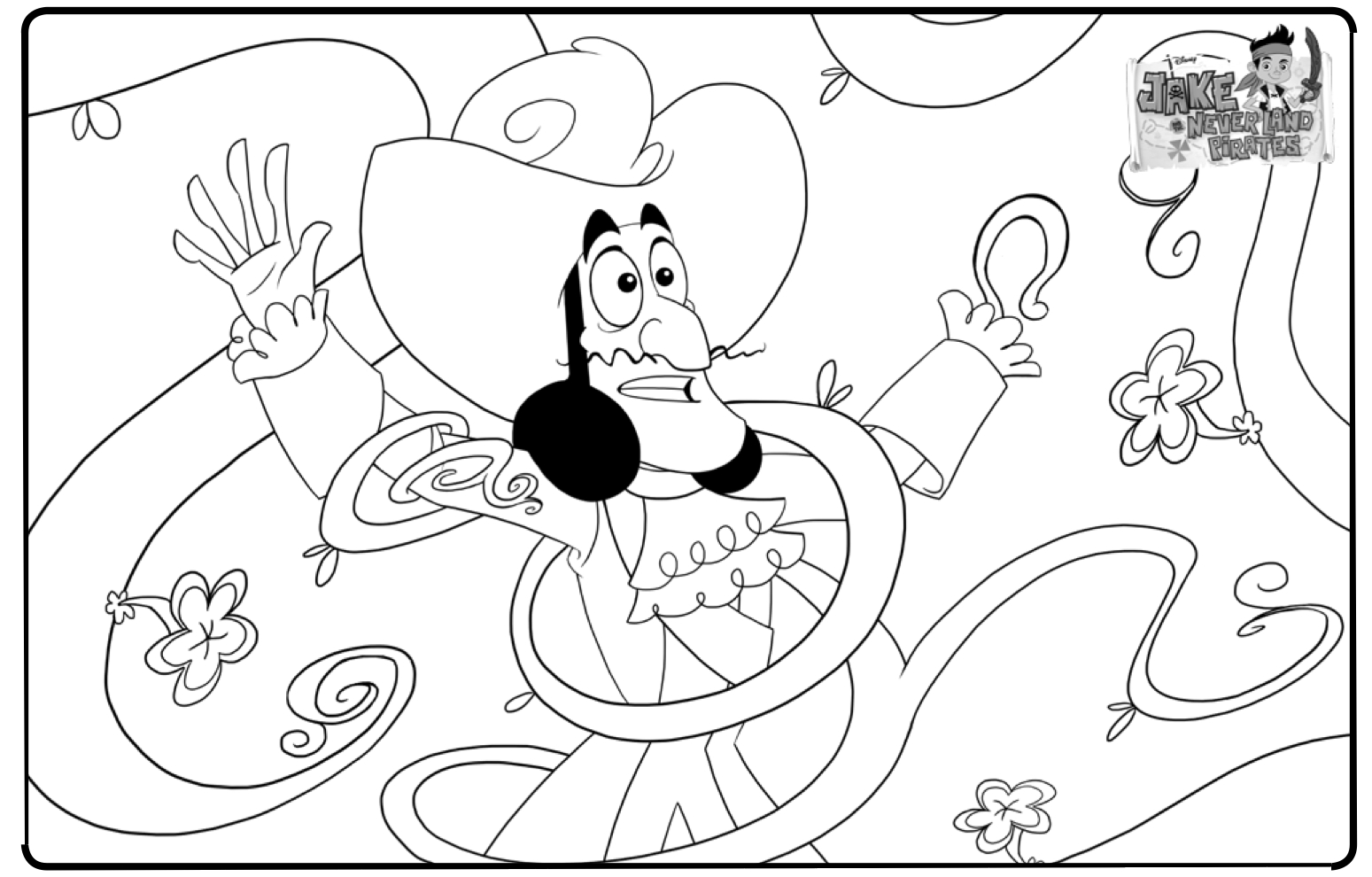 1549x990 Impressive Jake And The Neverland Pirates Coloring Pages Pdf Free