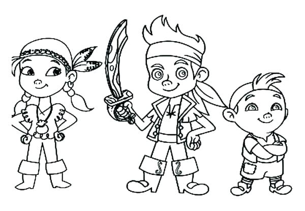 600x415 Pirate Coloring Pages Free Printable Kids Coloring And The Pirates