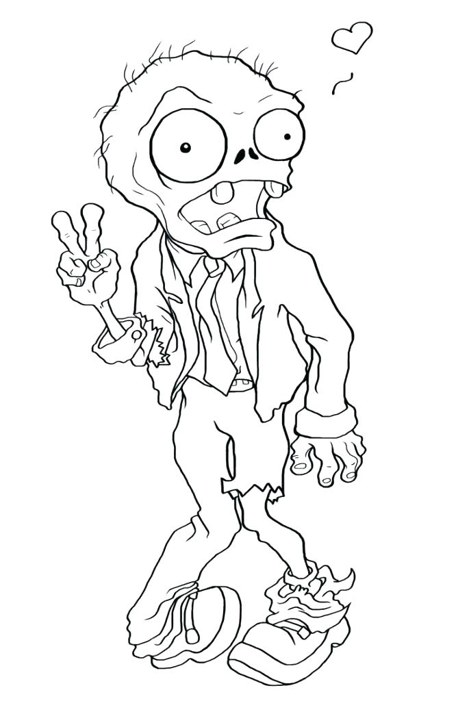 666x1024 Plants Vs Zombies Printable Coloring Pages Best Printable Zombie