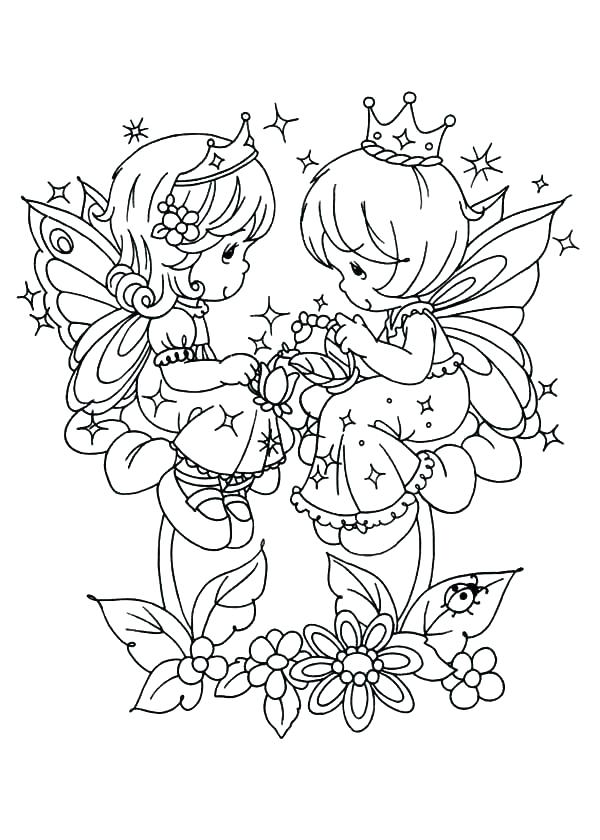 600x840 Precious Moments Christmas Coloring Book Printable Precious