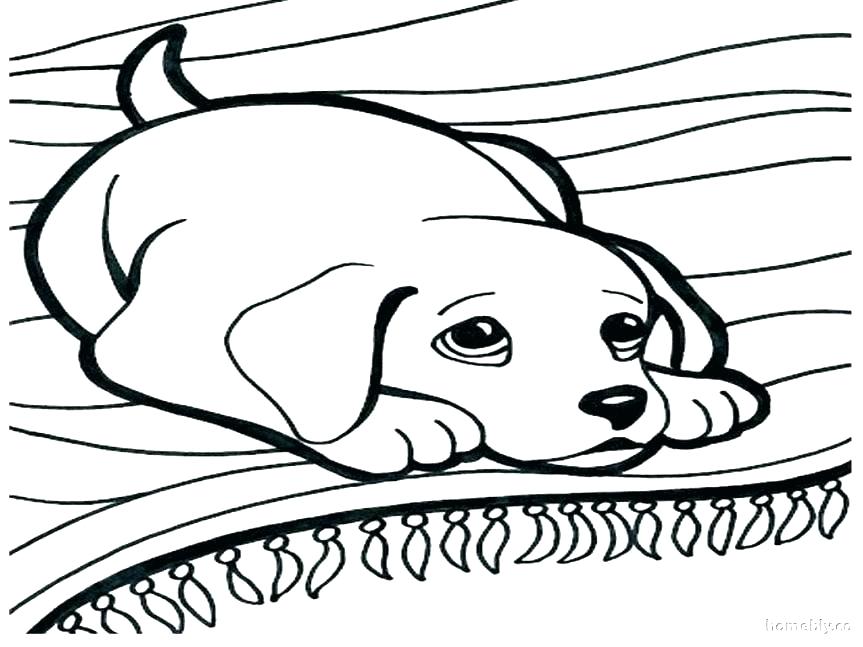 863x647 Printable Puppy Coloring Pages Crafty Inspiration Ideas Printable