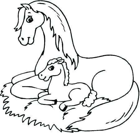 450x426 Horse Coloring Pages Free Horse Coloring Pages Realistic Horse