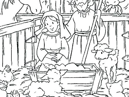 440x330 Printable Religious Coloring Pages Religious Coloring Pages Free