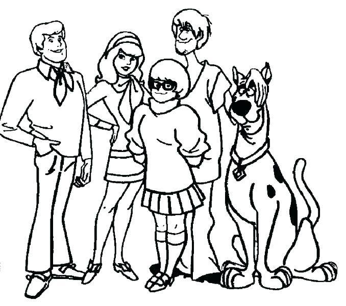 678x600 Free Scooby Doo Coloring Pages Coloring Pages Coloring Sheets