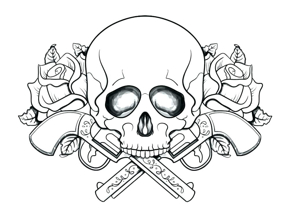 1013x768 Coloring Pages Skulls Skull Coloring Pages To Print Skull Coloring