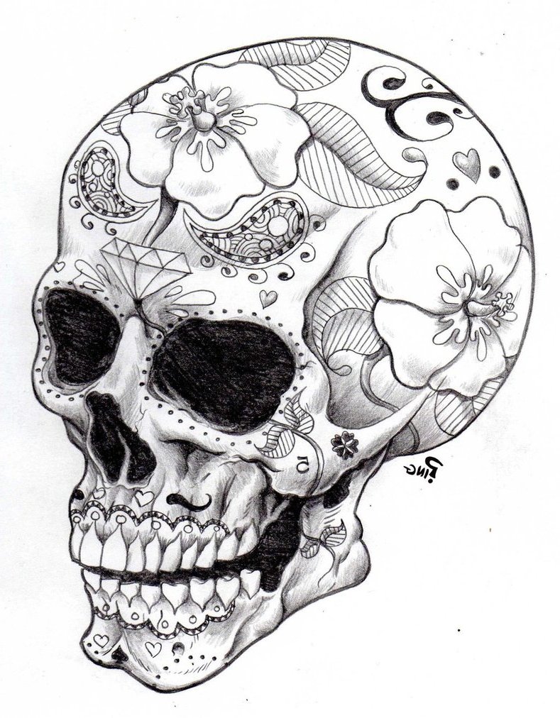 789x1012 Day Of The Dead Coloring Pages