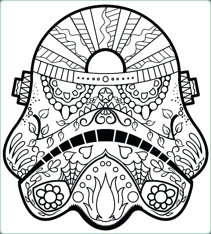 736x816 Free Sugar Skull Coloring Pages For Adults Sugar Skull Coloring