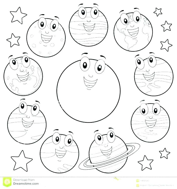 700x748 Coloring Pages Of The Solar System Delightful Solar System