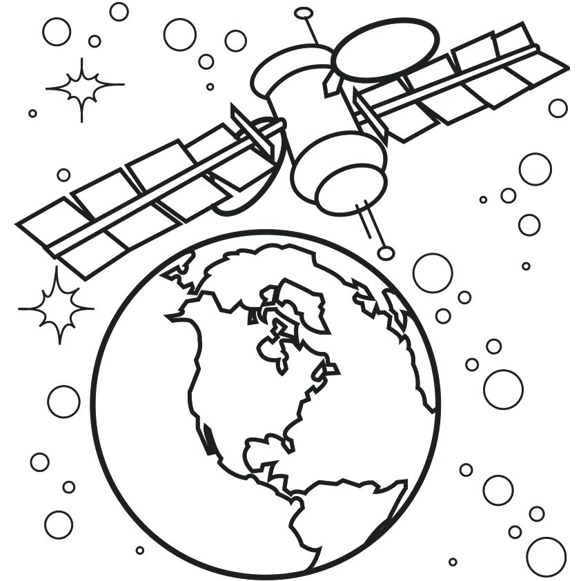 842x842 Space Coloring Book Pages Outer Space Coloring Pages Free
