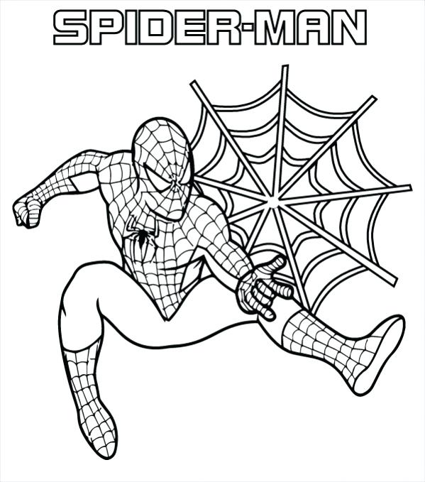 599x679 Spiderman Logo Coloring Pages Coloring S Fresh Coloring