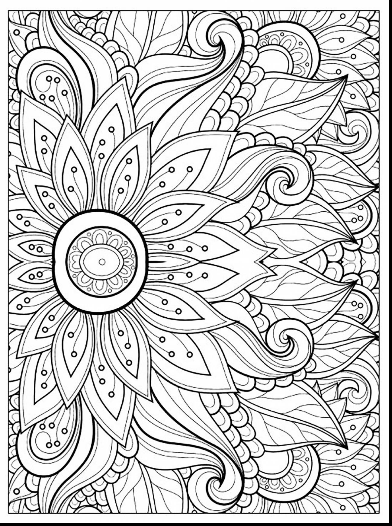 1298x1742 Marvelous Fantastic Adult Coloring Book Pages With Flower Pics
