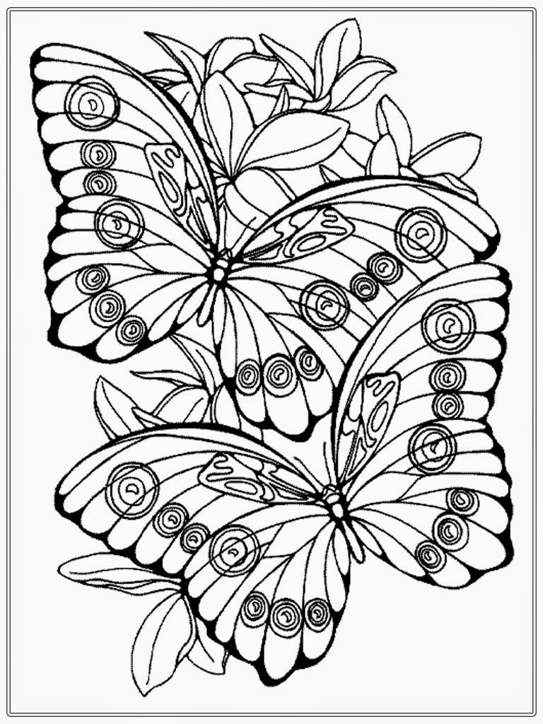 768x1024 Spring Coloring Pages Difficult New Birds In For Adults
