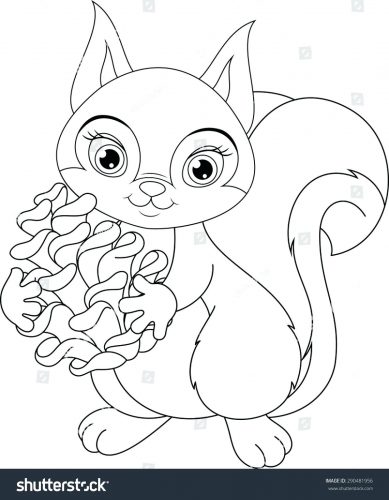 389x500 Coloring Pages ~ Squirrel Coloring Page Size Owl Pages Printable
