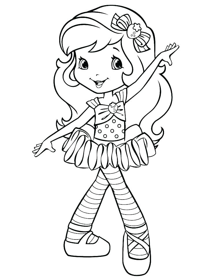 741x960 Coloring Pages Strawberry Shortcake And Friends Printable