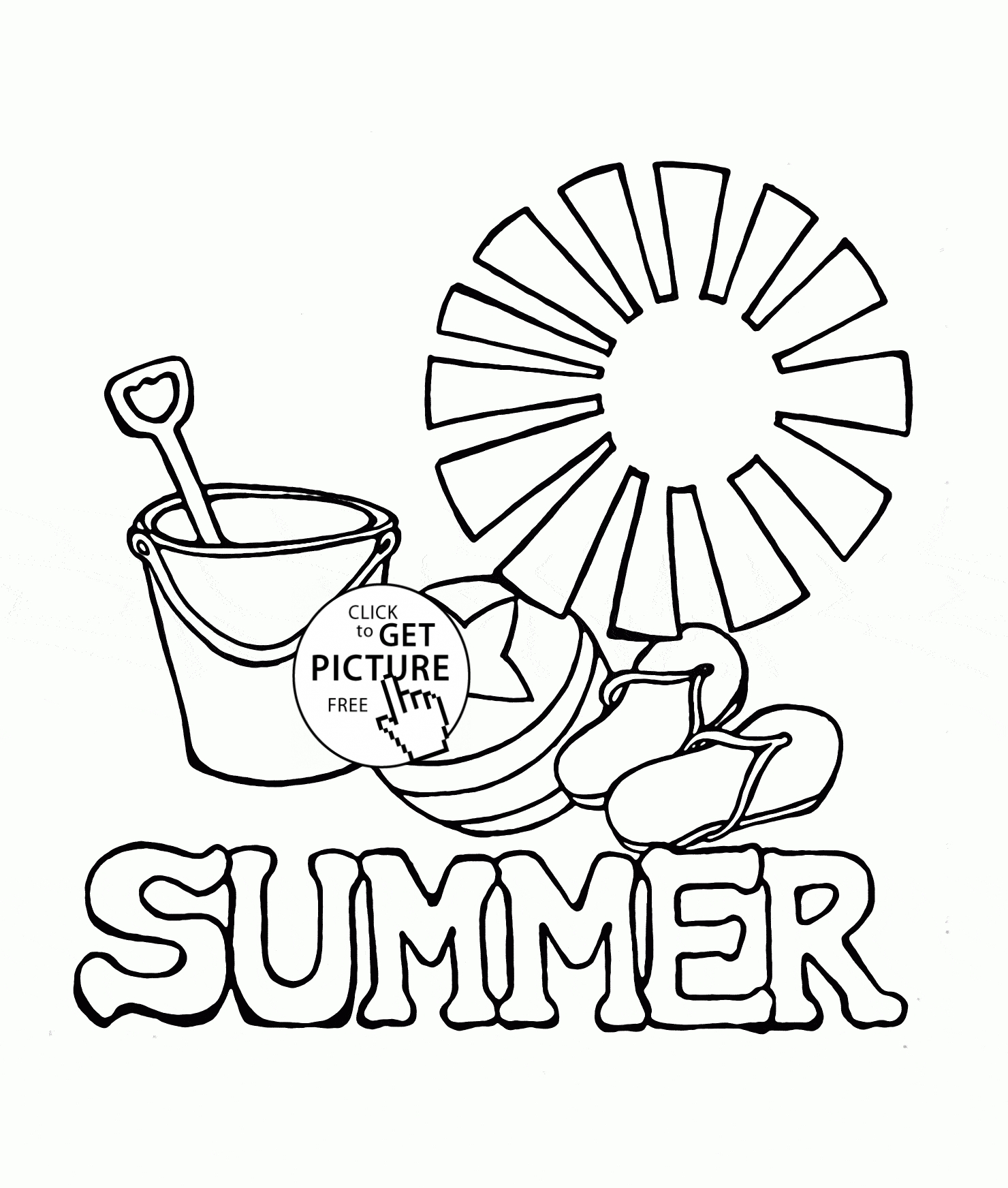 1480x1744 25 Free Printable Summer Coloring Pages Collections Free