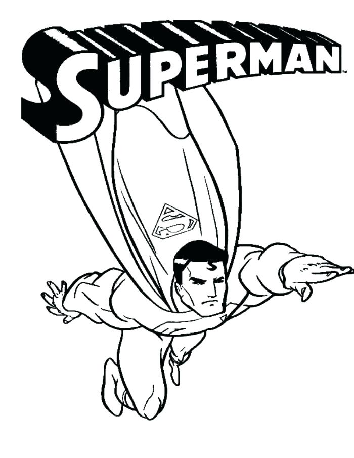 700x905 Superman Color Page Superman Color Superman Coloring Page 2