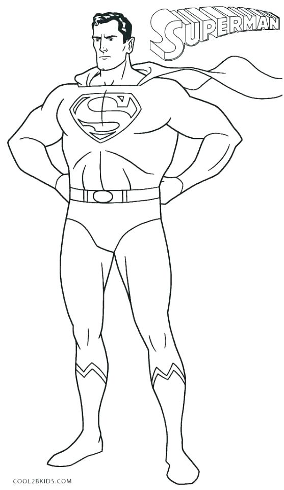 557x960 Superman Coloring Pages Printable Free Printable Superman Coloring