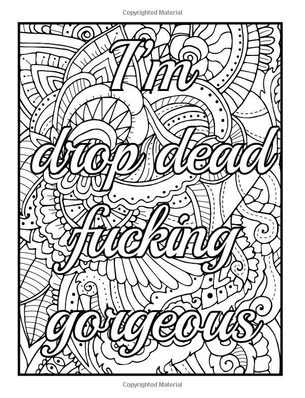 600x783 Printable Curse Word Coloring Pages Gallery Of Swear Word Coloring