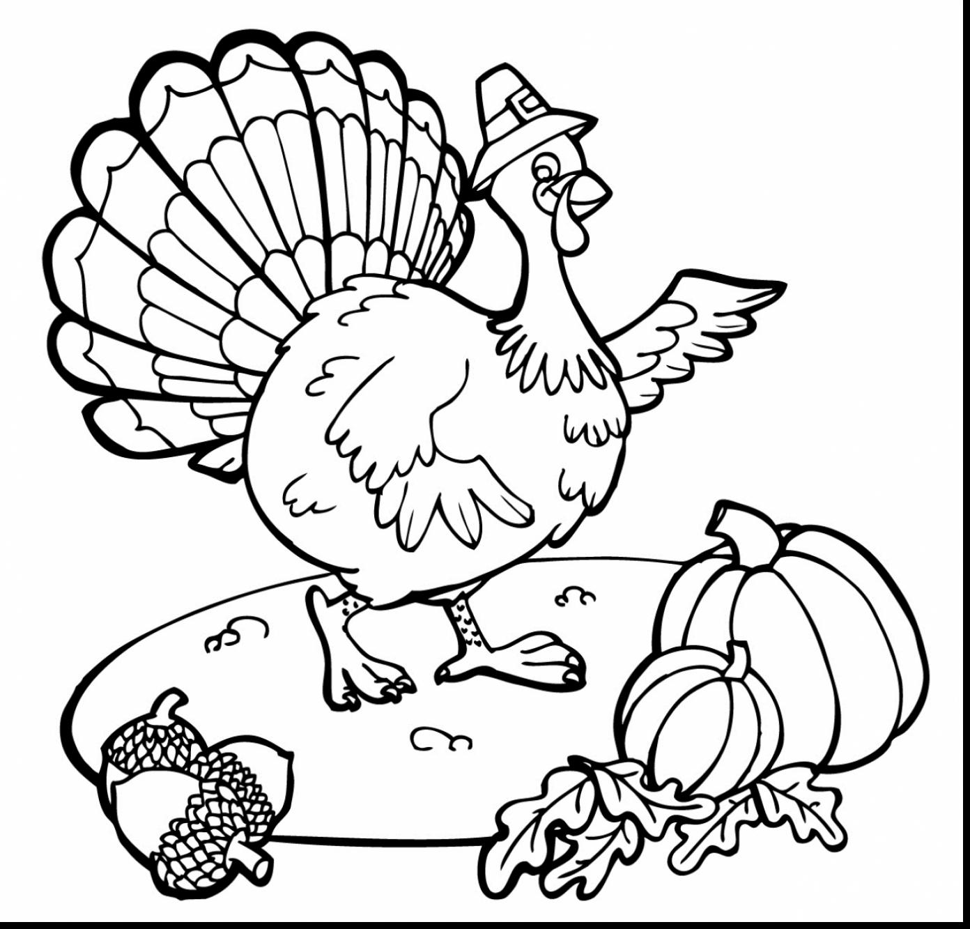 Free Printable Thanksgiving Turkey Coloring Pages