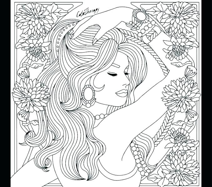 678x600 Therapeutic Coloring Pages Art Coloring Books Packed With Skull
