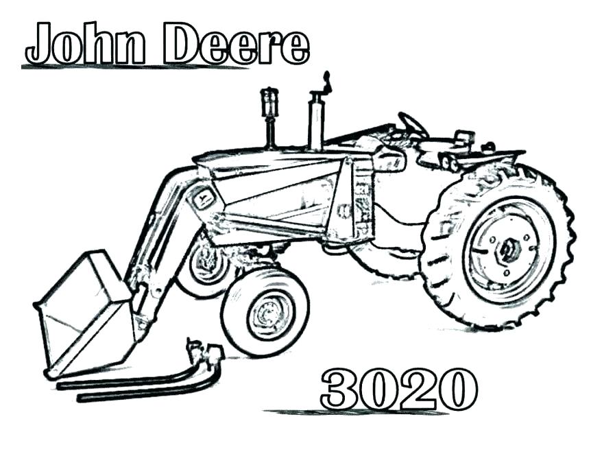 878x678 John Deere Coloring Page John Coloring Page Coloring Pages