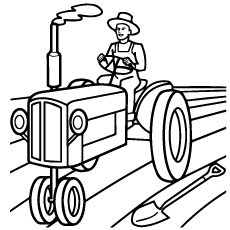 230x230 Tractor Coloring Pages John Deere Tractor Coloring Pages Coloring