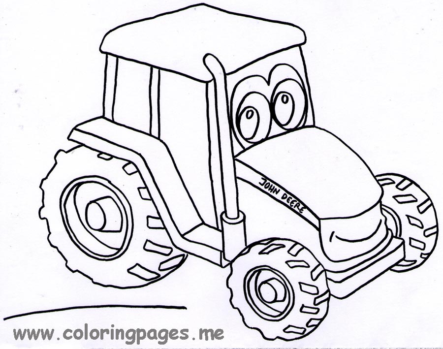 900x709 Tractor Coloring Pages To Download And Print For Free