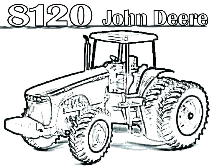 736x568 John Deere Coloring Pages Icontent
