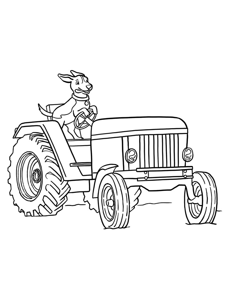 773x1000 Free Printable Tractor Coloring Pages For Kids