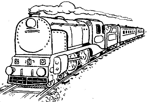 600x412 Train Coloring Pages Free Printable 33 Train Coloring Pages 599