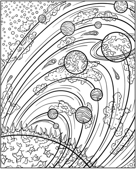 Free Printable Trippy Coloring Pages